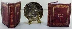 MINIATURBUCH EIN WEIHNACHTSLIED CHARLES DICKENS PUPPENHAUS MASSSTAB 1:12 - Bild 1 von 3