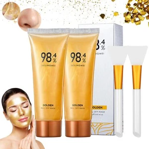 Rednow Gold Foil Peel-Off MaskGold Peel Off Face Mask Anti-Wrinkle98.4% Golde... - Picture 1 of 7
