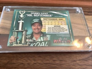 Vintage Prototype Harry Gant 1992 Wheels Hologram Mr. September NASCAR Card Rare - Picture 1 of 4