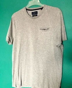 Mens Henri Lloyd T Shirt Grey Cotton Top Gents / Unisex UK Size Large - Picture 1 of 2