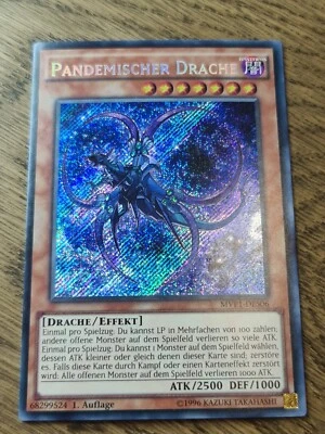 Pandemic Dragon (V.3 - Secret Rare)●YUGIOH●MVP1●2016●1st ED●GERMAN●NM #10427 - Image 1 of 2