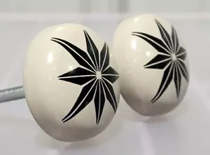 Nuevo juego de perillas decorativas perillas redondas y herrajes Target Bullseye - Imagen 1 de 4