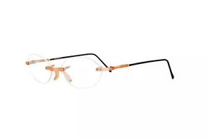 Vintage 90's Neostyle College 277 152 FRST Caramel Germany Eyeglasses Rx Avail - Picture 1 of 2
