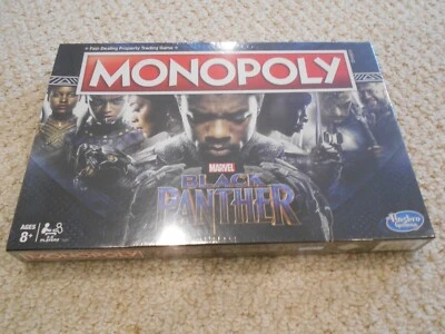 Hasbro Monopoly: Black Panther Board Game E5797 Brand New Shrink-wrapped - Image 1 of 2