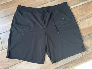 Pantaloncini da palestra morbidi ATHLETIC WORKS XXL (20) • neri nuovi senza etichette - Foto 1 di 3