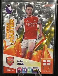 2024 Panini Adrenalyn XL Midfield Master - Declan Rice - Arsenal - Picture 1 of 2
