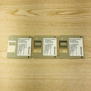 Microsoft Visual Basic for Windows Series 3.5 Disks Low Density - Picture 1 of 4