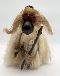 Vtg Ken Arensbak Troll Albino Pet Guardian 5 Arts Studio Folk W/Tag - Picture 1 of 11