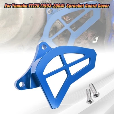 Aluminum Sprocket Guard Cover (Blue) for Yamaha YZ125 1993-2004 Protect AS - Изображение 1 из 4
