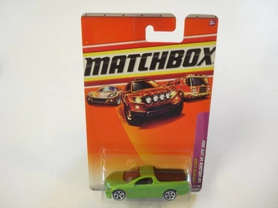 Matchbox  '08 Holden VE Ute SSV on long blister card. - image 1 of 4