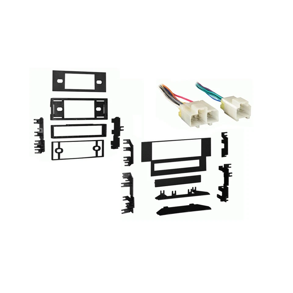 Metra - Radio Installation Dash Kit for Most 1984-1997 Nissan Vehicles - Black