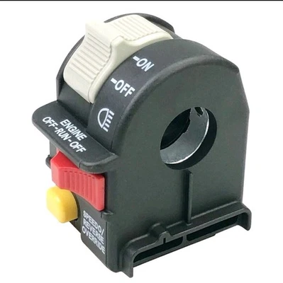 Interruptor de encendido y apagado del manillar izquierdo para Polaris Hawkeye 300 2006-2011 4x4 2x4 4011655 Foto 1 de 4