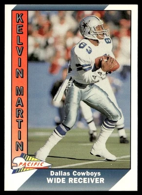 1991 Pacific Kelvin Martin Dallas Cowboys #100 - Image 1 of 2