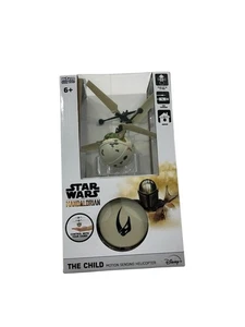 World Tech Toy Star Wars Mandalorian The Child Baby Yoda Motion Sense Helicopter - Picture 1 of 3