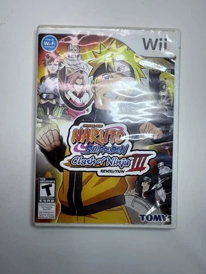 Naruto Shippuden: Clash of Ninja Revolution III (Nintendo Wii, 2009) CIB - Image 1 of 3