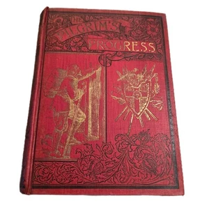 The Pilgrim’s Progress By John Bunyan W/ 170 Illustrations ca 1890 Book - Imagen 1 de 5