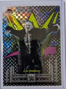 2025 Topps Finest WWE Wrestling Ilja Dragunov Common Base Checkerboard - Picture 1 of 3