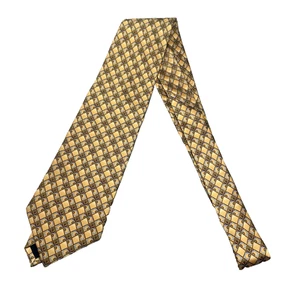 Corbata Fabergé 100 % seda dorada WPL 1175 3,75 x 60 - Hecha en EE. UU. - Imagen 1 de 11