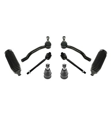 New Ball Joints Inner & Outer Tie Rods Bellows Boots for Acura MDX Honda Pilot - Image 1 of 4