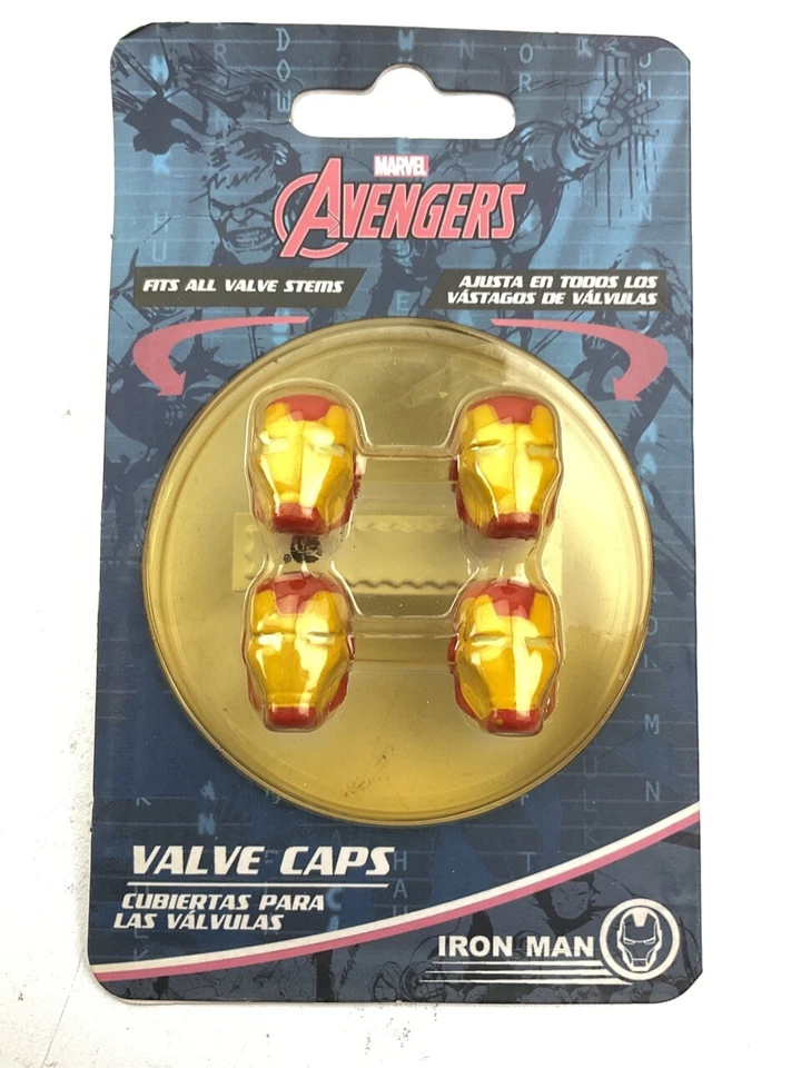 Pilot MVL-0304 Iron Man Wheel Valve Stem Caps - Image 1 of 4