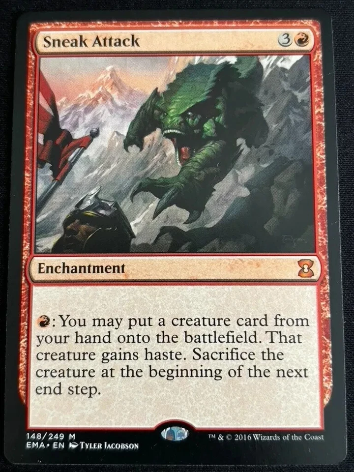 1x MTG Sneak Attack - Eternal Masters (EMA) #148 - Magic the Gathering - Image 1 of 1