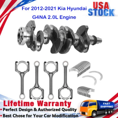Complete G4NA Engine Rebuild Kit for 2012-2020 Kia Soul Forte Forte5 Optima 2.0L - Image 1 of 4