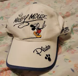 Used-Walt Disney Mickey Mouse artist hat Minnie Pluto Donald Goofy - Picture 1 of 12