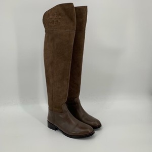 Tory Burch 骑行反绒女靴 Ebay