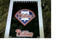 MINT 1994 PHILADELPHIA PHILLIES BASEBALL LOGO POSTER Bryce Harper Time??