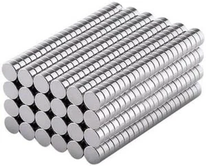 300 Pieces 2X1Mm Small Fridge Magnets for Crafts Refrigerator Whiteboard Kitchen - Picture 1 of 2