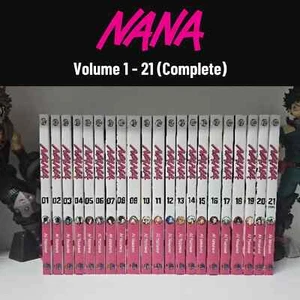 NANA (Vol. 1-21) Manga set completo/sciolto versione inglese serie fumetti - Foto 1 di 7