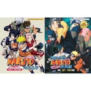 DVD Anime Naruto + Shippuden (Vol. 1-720 End) TV Series English Dubbed Audio - Foto 1 di 7