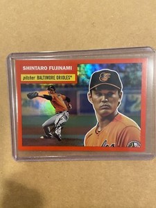 2023 Topps Archives RED FOIL Shintaro Fujinami 17/50