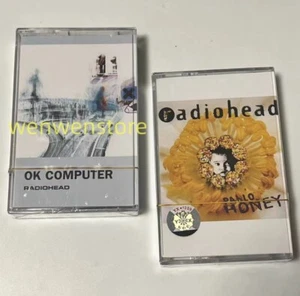 NEW 2PCS Radiohead OK Computer Retro music Tape Sealed Cassettes - Picture 1 of 4