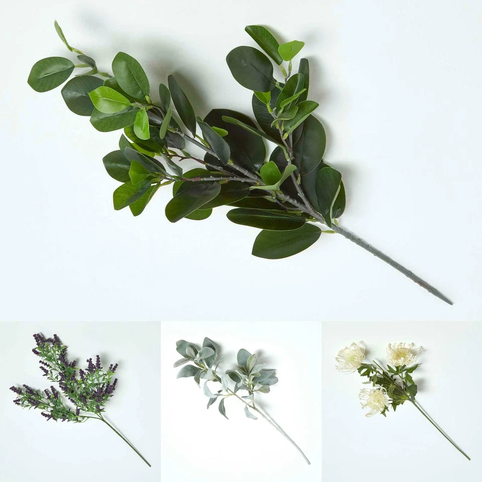 Artificial Single Stem Faux Foliage Leaves for Bouquet or Floral Arrangement - Image 1 of 1