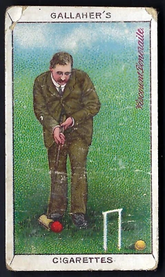 GALLAHER - SPORTS SERIES - #18 CROQUET, VISCOUNT DONERAILE - Image 1 of 2