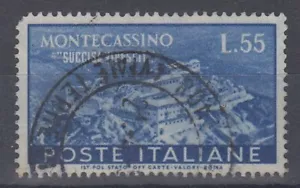 ITALY 1951 55L MONTE CASSINO USED (ID:469/D58824) - Picture 1 of 1