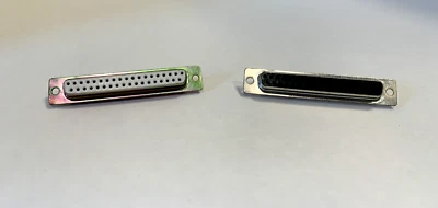 D-SUB DB37,  37 Pin Female Solder Cup Connector - Image 1 of 2