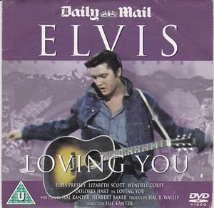 ELVIS LOVING YOU ( DAILY MAIL Newspaper DVD ) Digitally Re-Mastered - Bild 1 von 3