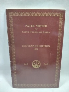 Pater Noster Of Saint Teresa Of Avila Centenary Edition 1982 SC - Picture 1 of 4