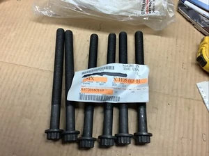 Detroit Diesel A4720160169 Cylinder Head Bolts, Lot of 6 - Picture 1 of 3