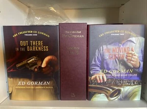 Out There in the Darkness & The Moving Coffin ED GORMAN slipcase SIGNED 2007 1st - Picture 1 of 24
