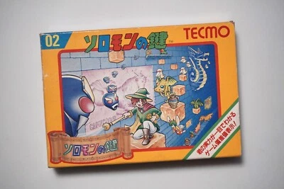 Famicom Solomon's Key boxed Japan FC game US Seller - Image 1 of 4