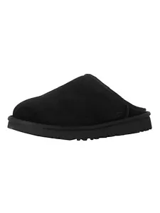 UGG Men's Classic Slip on Slippers, Black - Picture 1 of 9