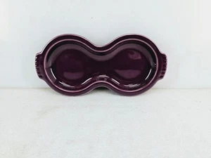 NEW FIESTA WARE FIGURE 8 CONDIMENT TRAY heather purple - Picture 1 of 3