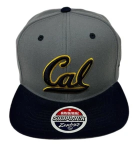 Zephyr NCAA California Golden Bears “Z11” Flat Bill SnapBack Hat BRAND NWT - Picture 1 of 5