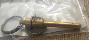 Perno a sgancio rapido, corpo cilindrico solido con sfera di ritenzione lunghezza 2 5/8" - Foto 1 di 7