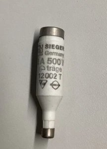 Pack of 1 Sieger 2A 500V Diazed Fuse - Picture 1 of 1