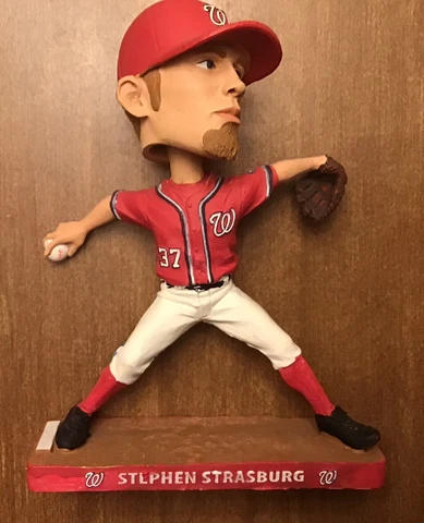 Washington Nationals Stephen Strasburg Bobblehead SGA Cover