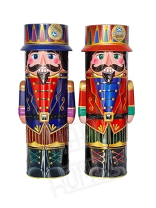 Weihnachten Nussknacker mit 135g Mürbeteig Keksdose Geschenkbox Aufbewahrung Deko - Bild 1 von 7